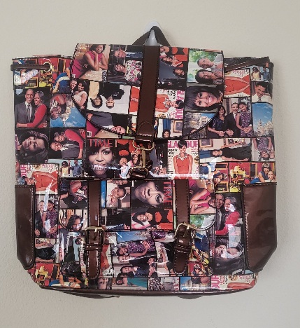 Michelle Obama Magazine Backpack