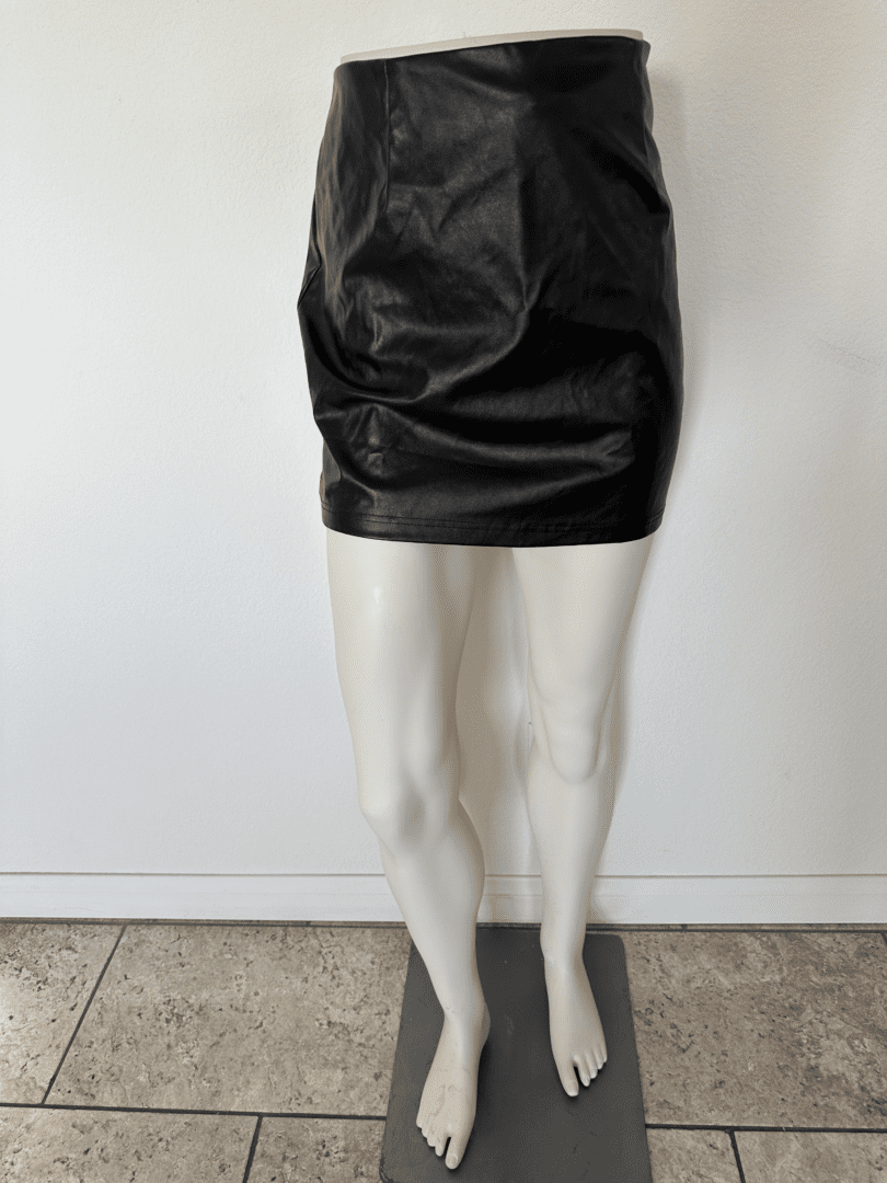 Shein Pleather Mini Skirt