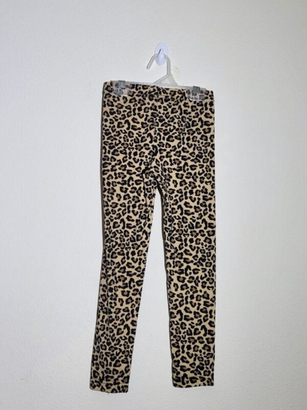 Pink Velvet Leopard Leggings